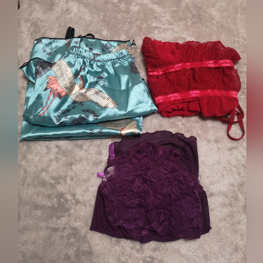 new 3 sets of lingerie